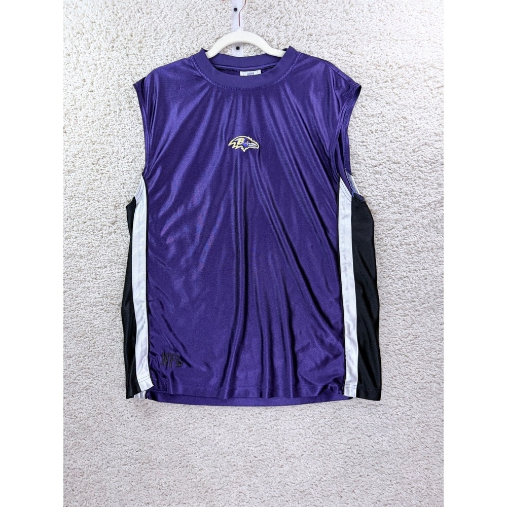 Mens L NFL Sleeveless Jersey Ravens Vintage Y2K Sportswear